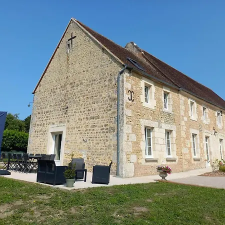 Familial De Charme Pour 13 Pers. Avec Cheminee Historique, Terrasse, Jardin Et 3 Salles D'eau. - Fr-1-497-209 度假居 La Mesniere