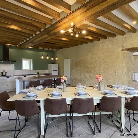 Familial De Charme Pour 13 Pers. Avec Cheminee Historique, Terrasse, Jardin Et 3 Salles D'eau. - Fr-1-497-209 度假居 *