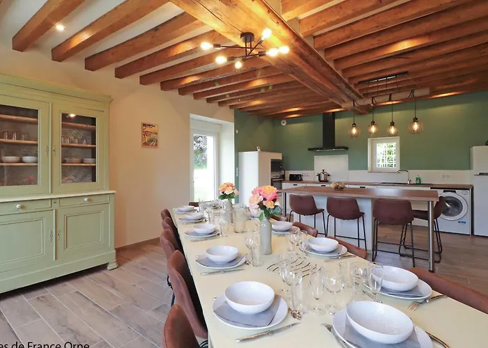 Pour 13 Pers Avec Babyfoot Et Cheminée - Fr-1-497-209 * La Mesniere